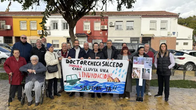 El PSOE exige a De la Torre obras urgentes de saneamiento para acabar con las inundaciones en las 503 viviendas de La Palmilla