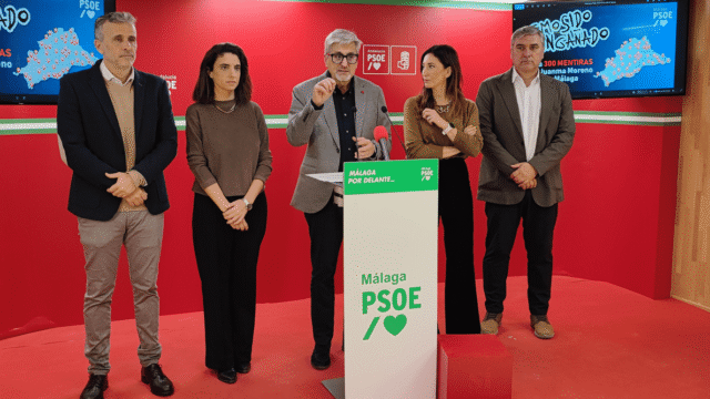 El PSOE de Málaga denuncia 300 incumplimientos de Juanma Moreno con la provincia y lanza una campaña para señalarlos municipio a municipio