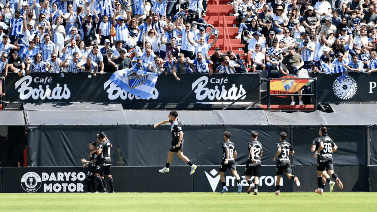 1-4: El Málaga golea al Ceuta fuera de casa y ya piensa en el Racing