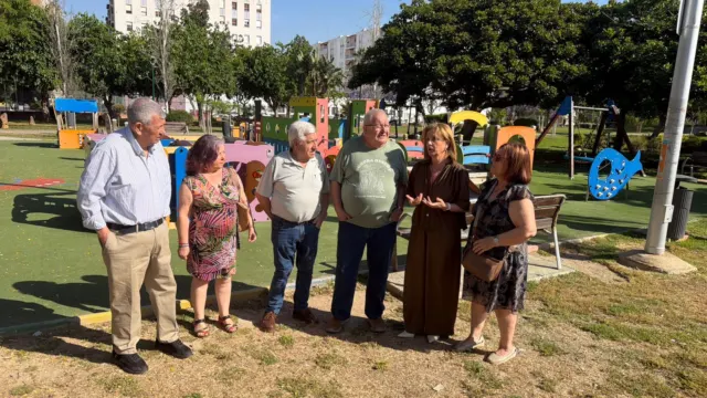 Begoña Medina denuncia que el 60% de los parques infantiles carecen de sombra y urge a instalar toldos