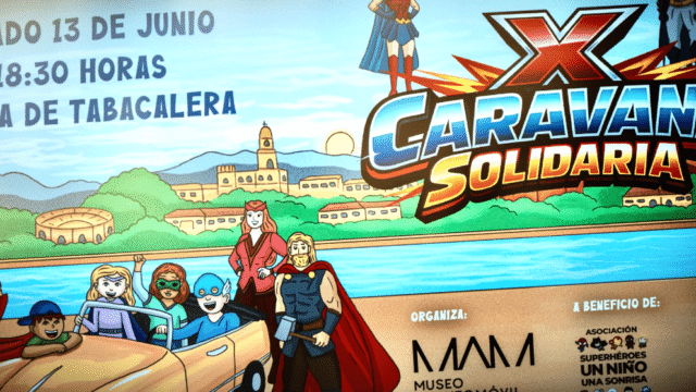 La X Caravana Solidaria volverá a recorrer Málaga para llevar sonrisas a niños hospitalizados