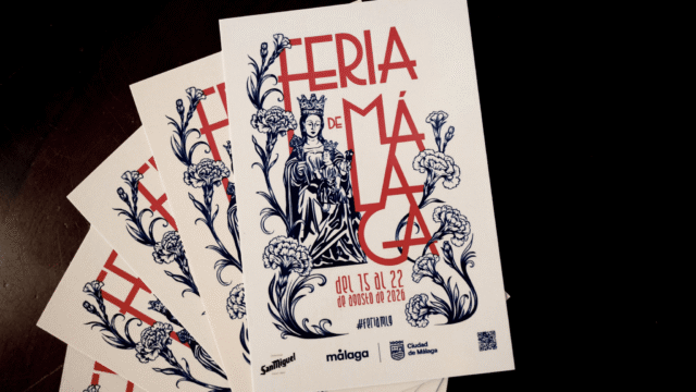 ‘Flores para la Victoria’, de la ilustradora Patricia Castro, se corona como el cartel anunciador de la Feria de Málaga 2026