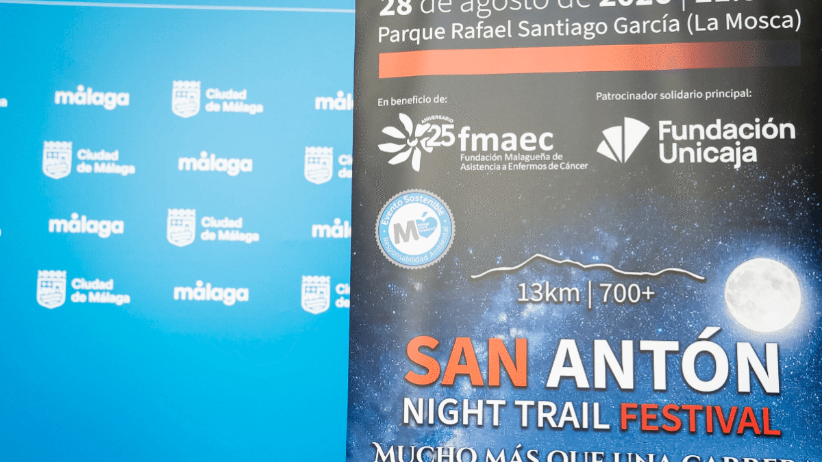 La I edición de la ‘San Antón Night Trail’ reúne a 350 participantes en una prueba deportiva con fines solidarios