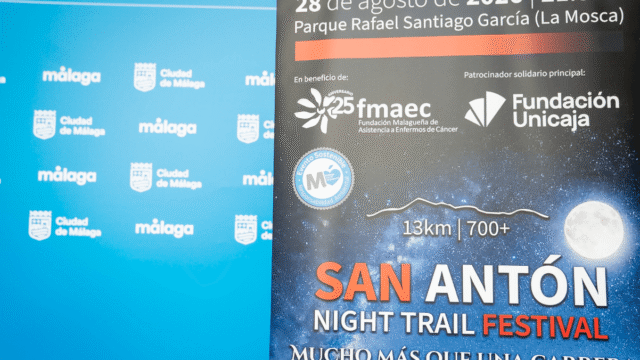 La I edición de la ‘San Antón Night Trail’ reúne a 350 participantes en una prueba deportiva con fines solidarios