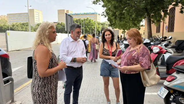 Exigen la apertura inmediata y gratuita del nuevo aparcamiento del Hospital Civil tras dos meses de retraso