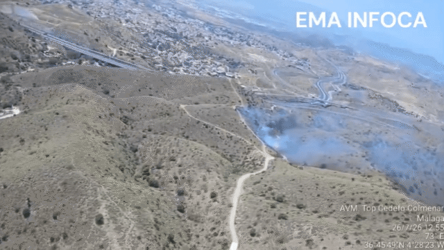 El Plan Infoca liquida dos incendios forestales declarados este domingo en la provincia