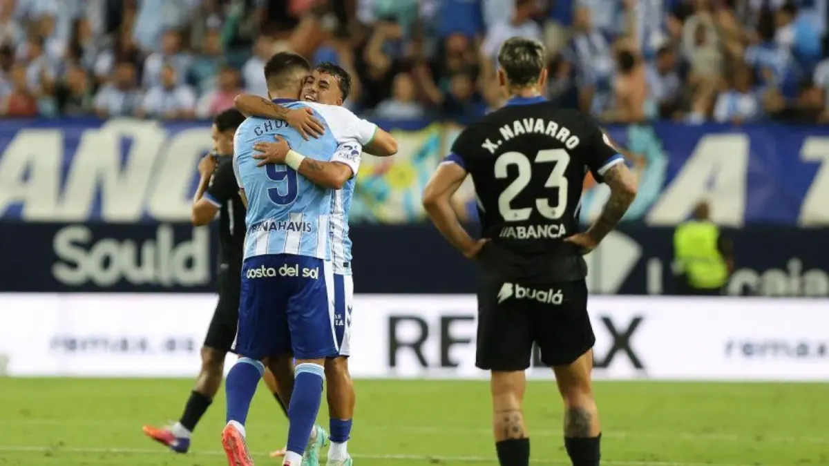 1-1: Reparto de puntos entre Málaga y Dépor en La Rosaleda