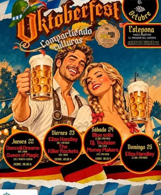 Estepona celebra una nueva edición del ‘Oktoberfest’ del 22 al 25 de octubre en El Mirador del Carmen