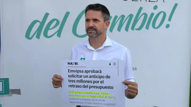 José Pino denuncia un agujero de siete millones en Emvipsa para pagar nóminas por la gestión de PP y Torre del Mar