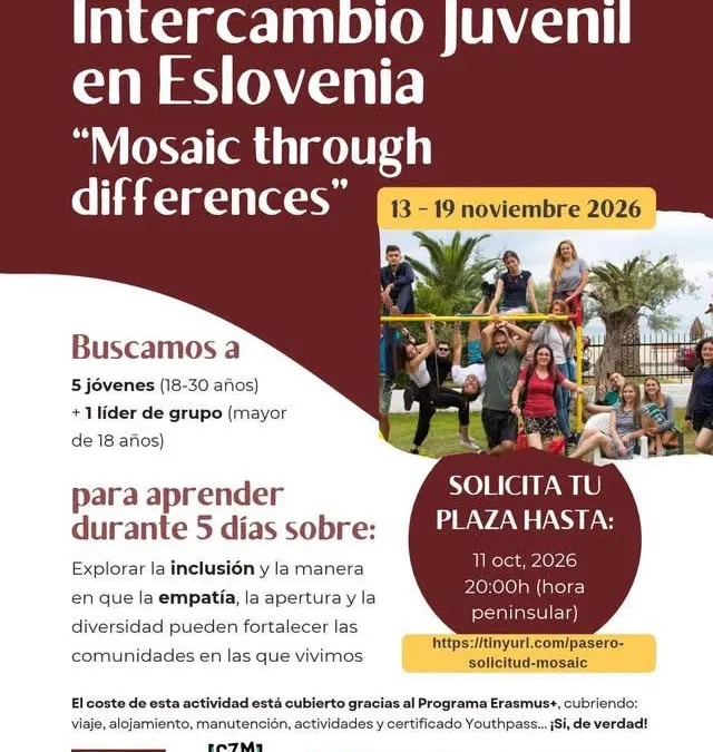 Almáchar abre la convocatoria Erasmus+ para un intercambio juvenil en Eslovenia