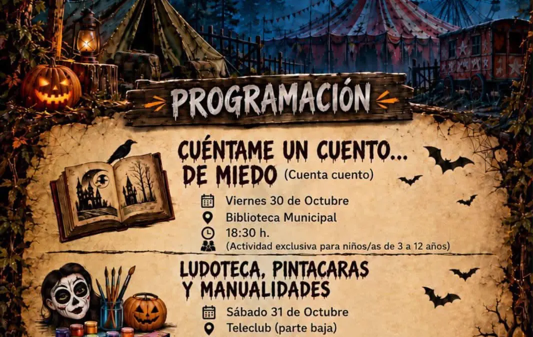 Almáchar presenta «El Campamento Oscuro» para celebrar Halloween 2026 los días 30 y 31 de octubre
