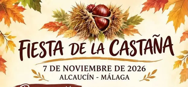 Música, sabor y tradición se dan cita en Alcaucín el 7 de noviembre con la Fiesta de la Castaña